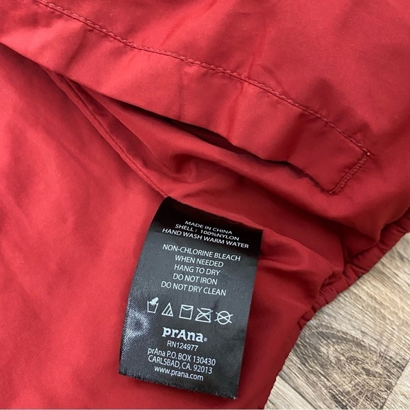 PRANA Waylan Puffer Vest in Mahogany Mens size S - Picture 8 of 12